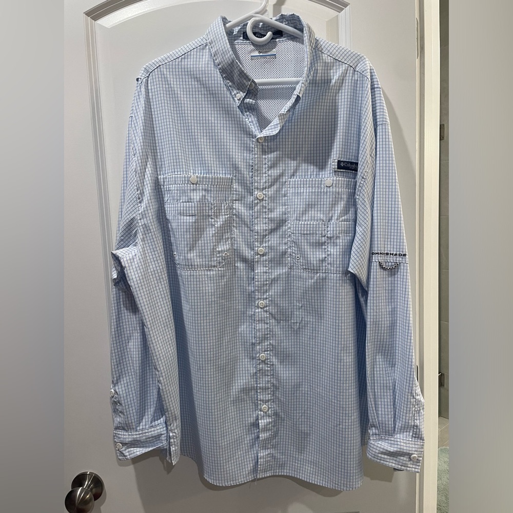 Columbia PFG Super Tamiami long sleeve shirt size XXL